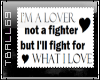 Im A Lover Stamp