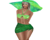 Beach Hat Green