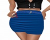 Blue Office Skirt