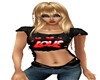 LOVE-RIPPED BLACK TEE