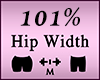 Hip Butt Scaler 101%