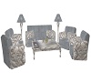Gray Passion Couch Set