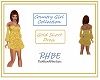 RHBE.Gold Short Dress