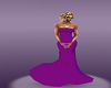 Purple Evenning Gown