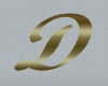 JS: Gold Letter D 2