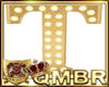 QMBR Marquee Letter T G