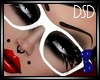 {DSD} Blue Bow Glasses