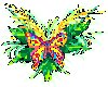 Butterfly sticker