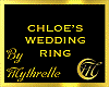CHLOE'S WEDDING RING
