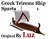 Greek Trireme Sparta 1