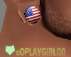 USA Flag Earplugs