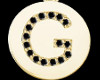 Gold G Pendant Necklace