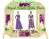 PD Royal Purple Dress