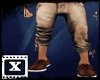x! Khaki pants Brown