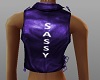 *PFE Sassy purple vest