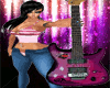 Pink guitar w sounds!!