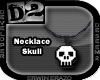 [D2] Necklace Skull