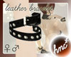hnc* leather bracelet