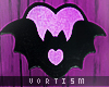 Pink Bat Heart ﹗