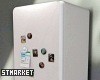 Fridge w Magnets White