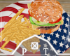 4th of July Hamburger
