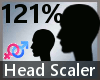 Head Scaler 121% M A