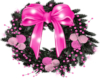 Pink Chrismas Wreath