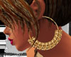 *E* Kat leopard earrings