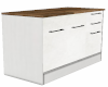kitchen counter white