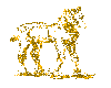 Golden Pony Sticker