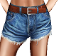 High Waisted Denim Short