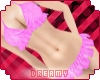 *D* Pink Ruffly Bikini