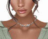 SILVER AMANDA NECKLACE