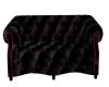 Blk couch red trim