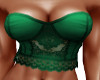 Green Lace Corset