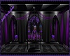 purple/black wedding