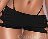 Sia Black Mini Shorts