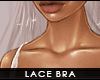 ! Lostful lace bra white