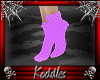 !K! Purple Heartz Socks