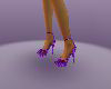 purple heel hot shoes.