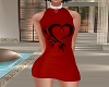 Rose Heart Red Dress