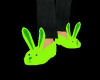 Toxic Bunny slippers (F)