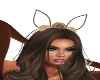 beige   bunny  ears
