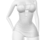 Mel White Party Dress