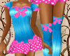 [L4] blue an pink outfit