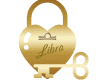 Libra Heart Lock