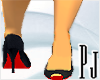 Couture Black&Red Pumps