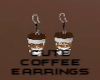 Cute Coffee Earrings