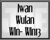 Iwan Wulan WLN13