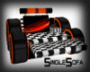 RaceCar Single Sofa